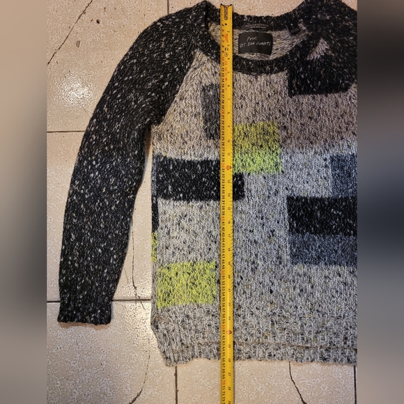 Scotch & Soda / MAISON SCOTH Designer Mohair Blend Knit with Side Zip A - Picture 4 of 12